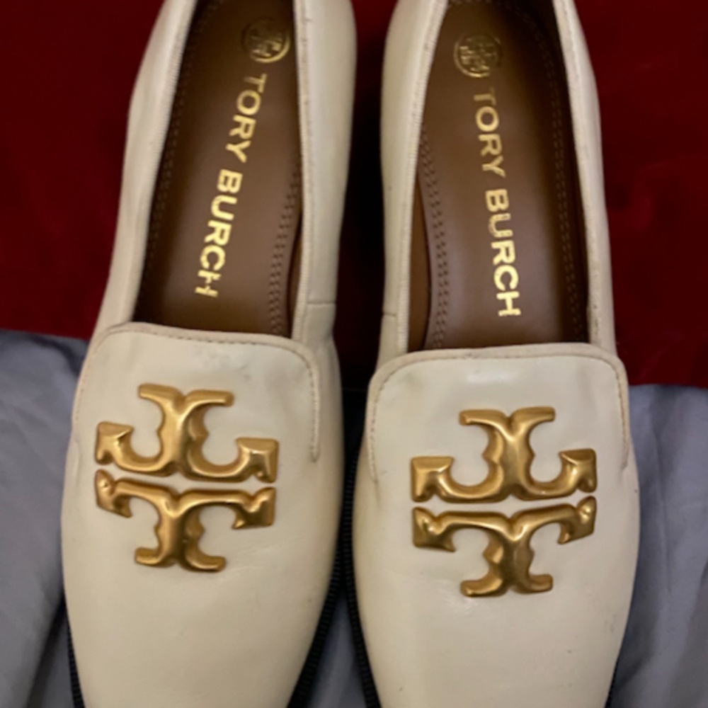Tory Burch loafer slip on side 8